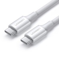  USB kabelis Ugreen US300 USB-C to USB-C 5A 100W 1.0m white 